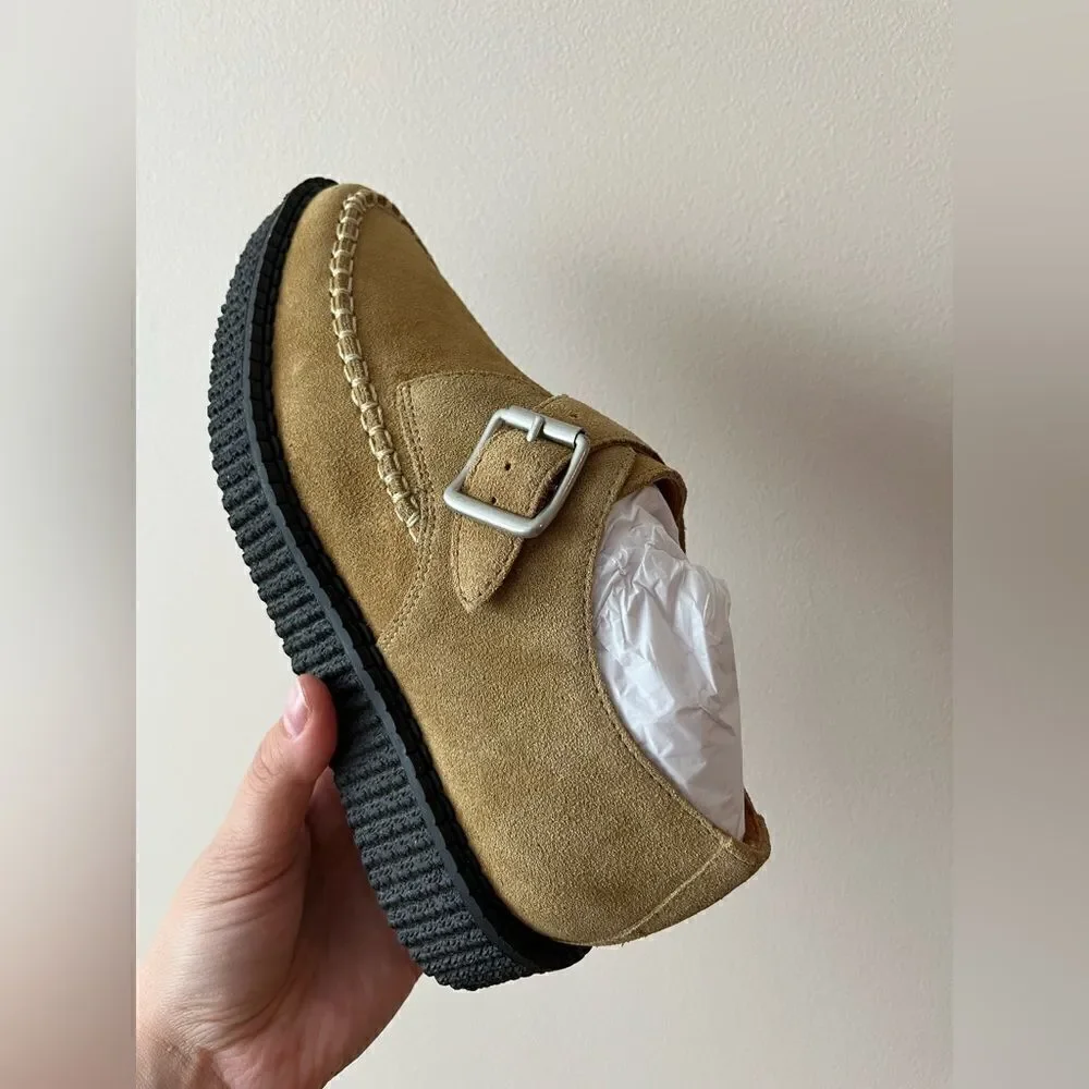 Re/Done NEW Suede platform shoes Size 36